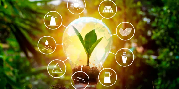 lampes avec plusieurs bulles autour